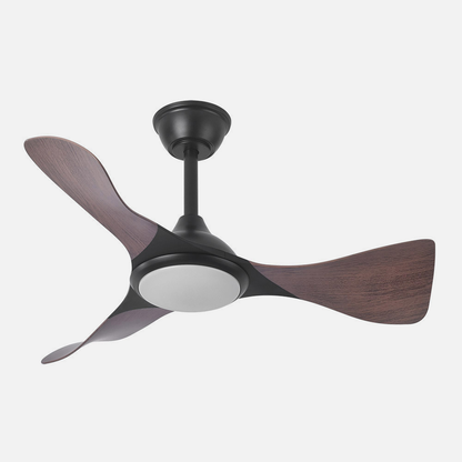 Ventilador Dc Caiman 36w 3600lm Negro/roble 89d 3aspas 6vel 3000-4500-6500k Remoto+reg.intensidad+memoroa+temporizador_3