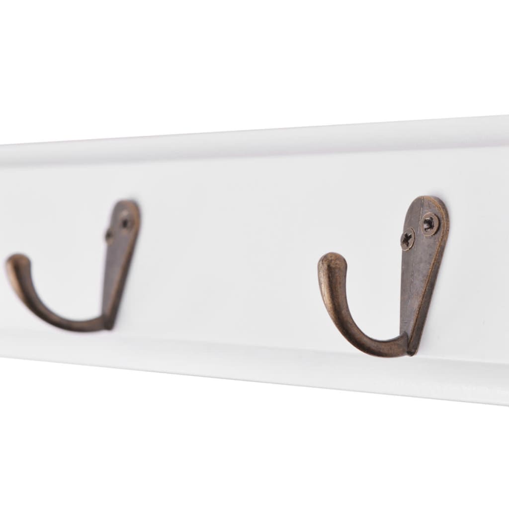 Perchero Estilo Barroco Mdf Blanco_4