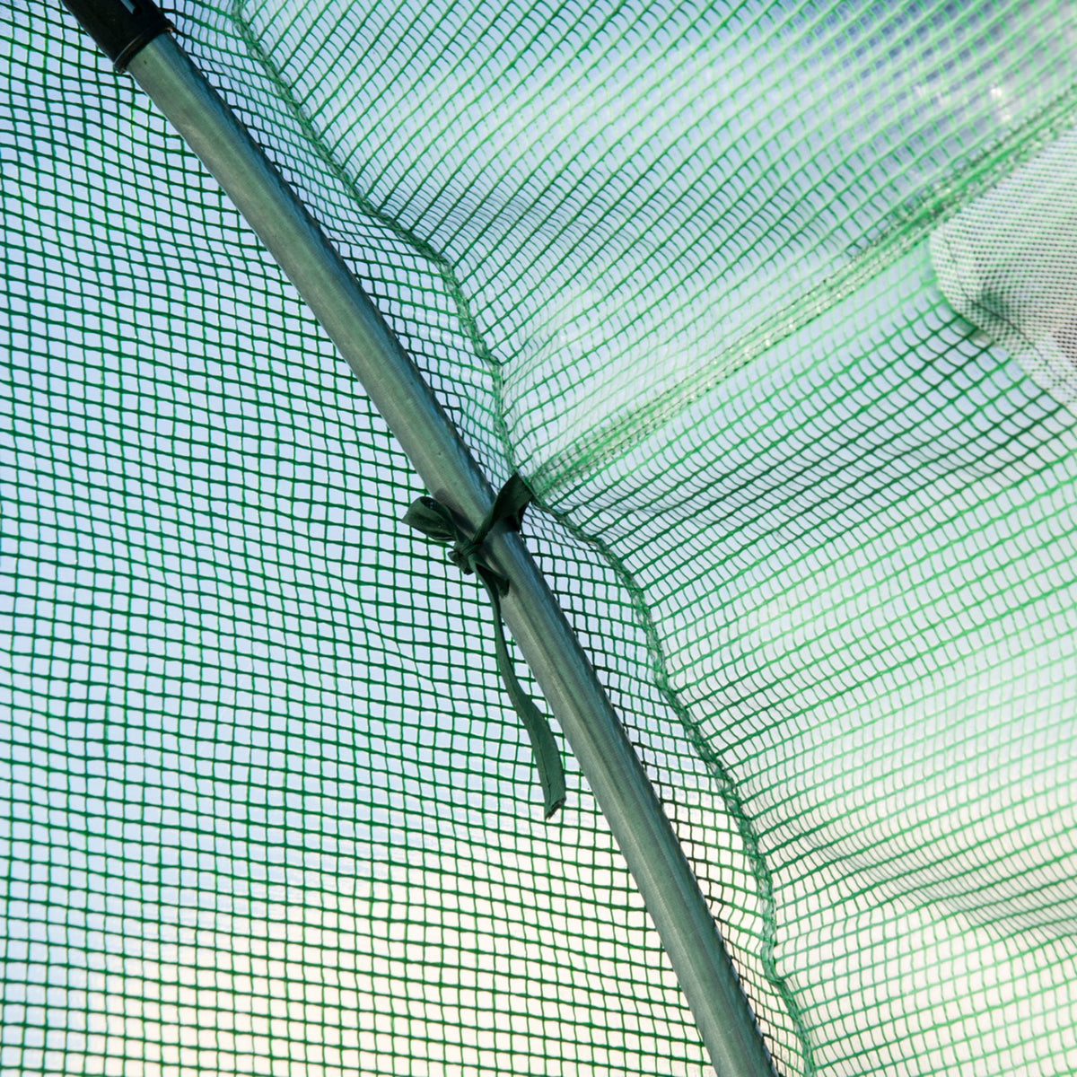 Invernadero De Jardín Outsunny Verde 12 Ventanas 6x3x2m_3