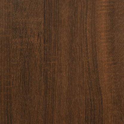 Aparador Madera Contrachapada Marrón Roble 60x35x70 Cm / Vetonek_5