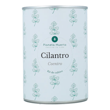 Kit de cultivo aromáticas Cilantro Planeta Huerto