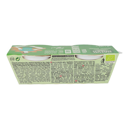 Postre de Almendra con Ágave NaturGreen, 2 X 125 g
