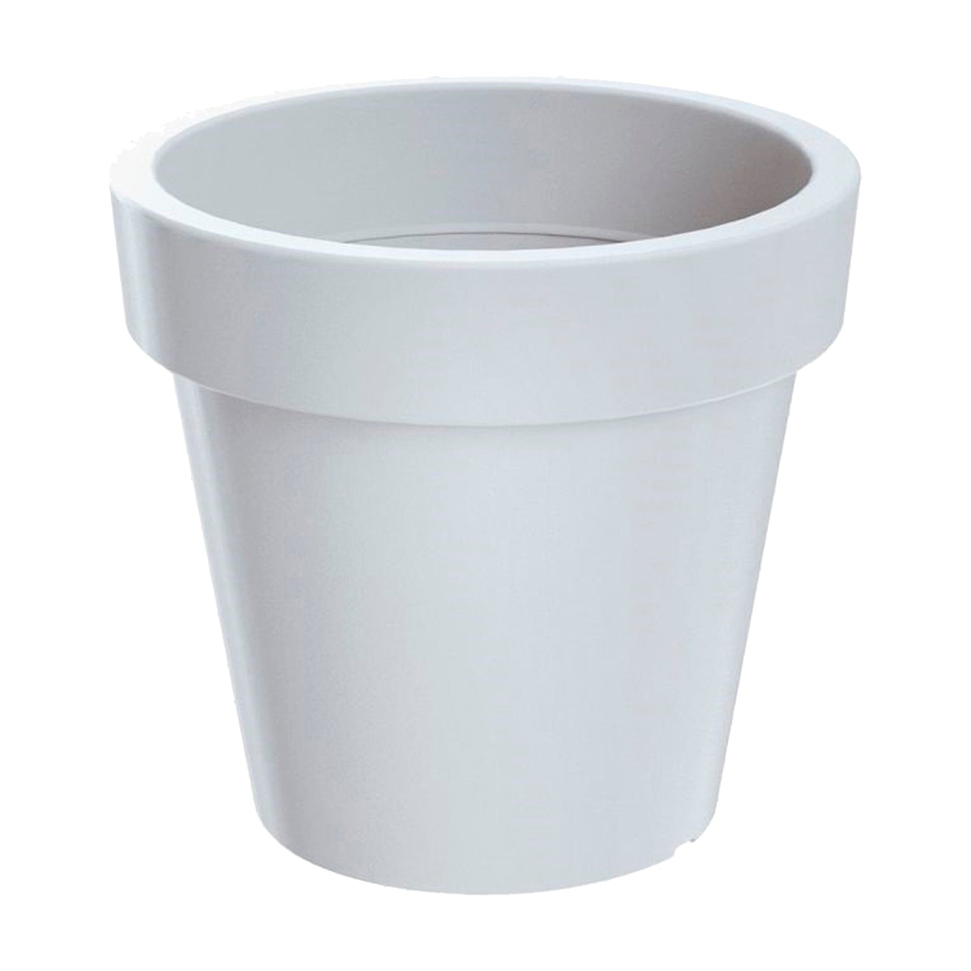 Maceta Lexo Round 92l., Dimensiones (mm) 600x600x550, Color Blanco_0