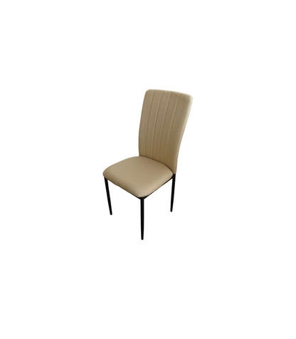 Pack De 4 Sillas Md-trenton Tapizadas En Tejido Beige Arena, 100cm(alto) 36cm(ancho) 55cm(_1