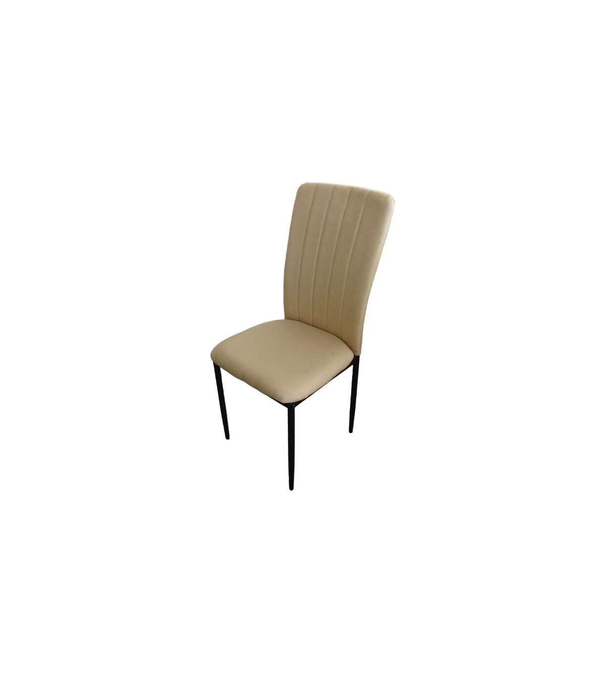 Pack De 4 Sillas Md-trenton Tapizadas En Tejido Beige Arena, 100cm(alto) 36cm(ancho) 55cm(_5