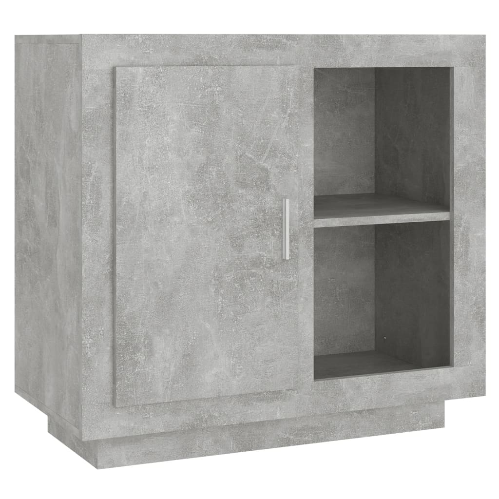 Aparador Gris Hormigón 80x40x75 Cm / Vetonek_5