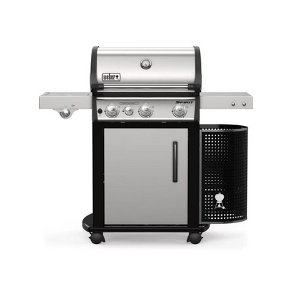 Barbacoa Weber Spirit Premium Sp-335 Inox Gbs Con Quemador Lateral_0