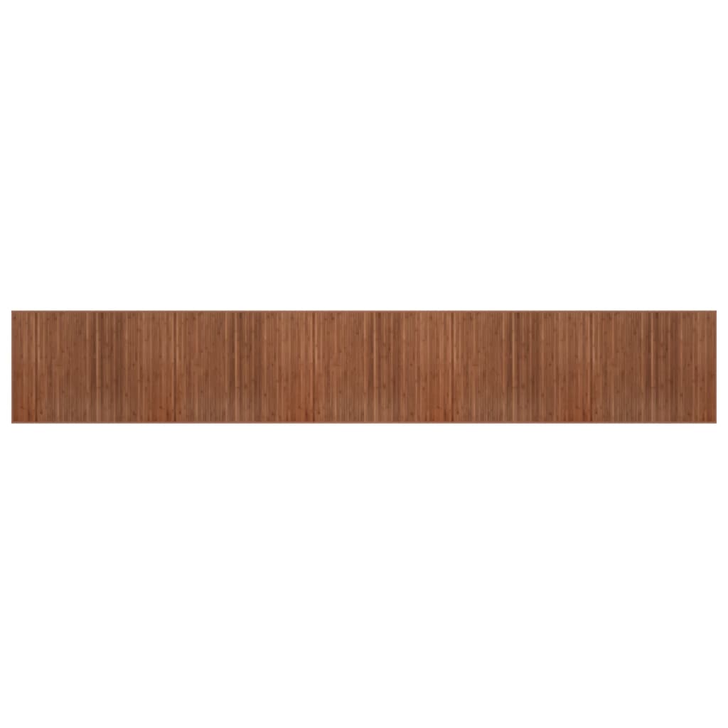 Alfombra Rectangular Bambú Marrón 80x500 Cm / Vetonek_3