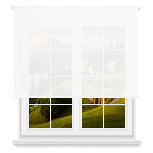 Estor Blanco 150x175cm Translúcido Enrollable Wellhome_0