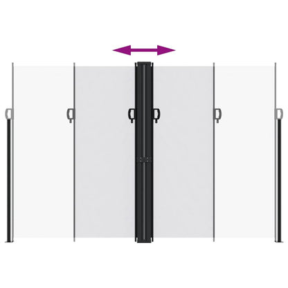 Vidaxl Toldo Lateral Retráctil Blanco 220x1000 Cm_4