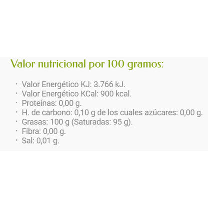 Aceite De Coco Virgen Extra Prensado En Frío Bio 200 Ml_1