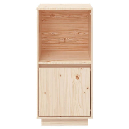 Aparador De Madera Maciza De Pino 38x35x80 Cm / Vetonek_5