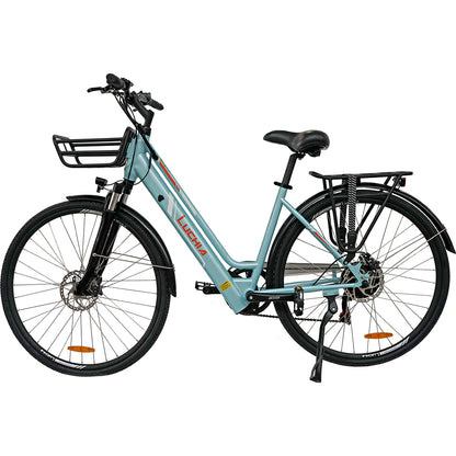 Antares 250w 36v 10ah (360wh) Bicicleta Eléctrica De Paseo - Rueda 29 Color Azul_0