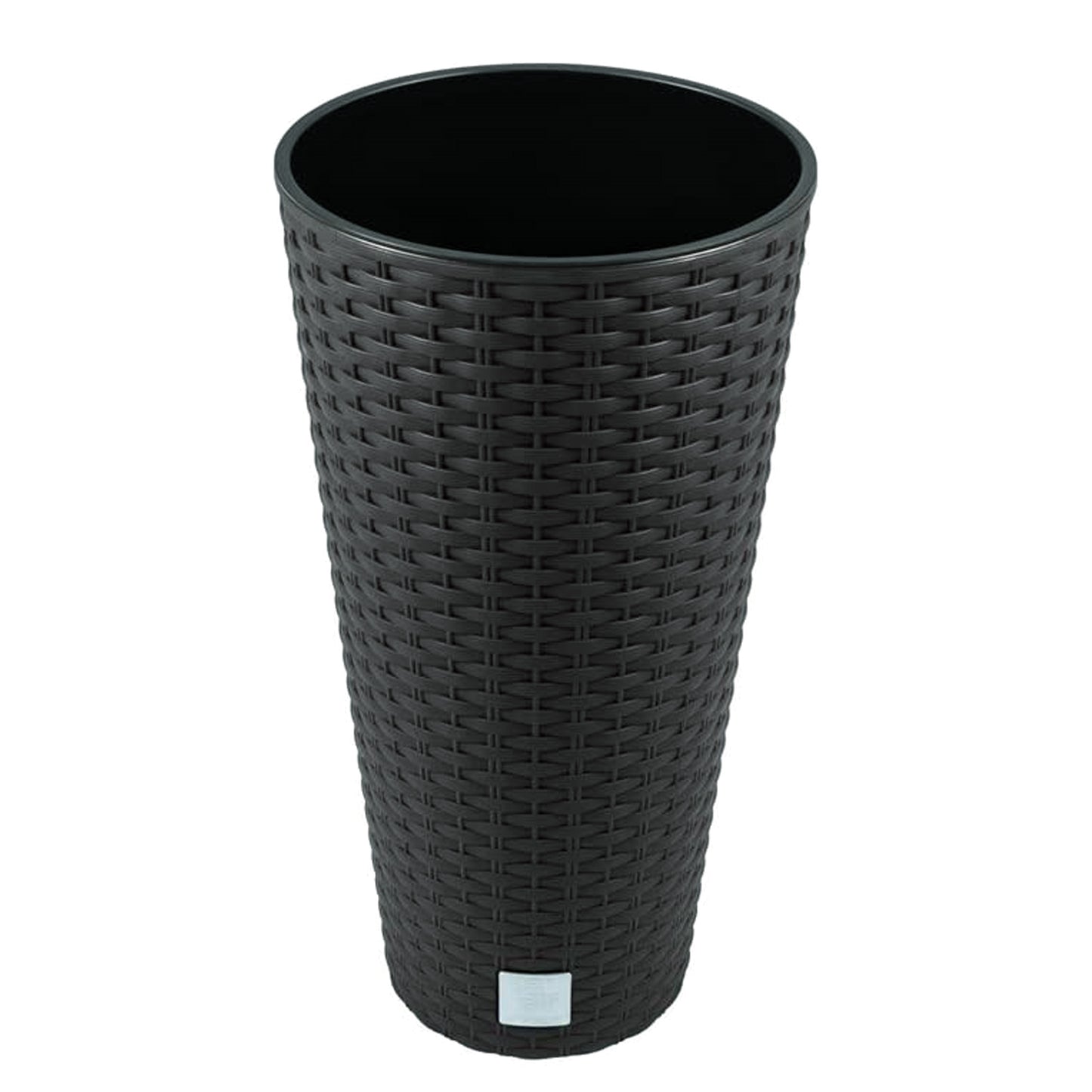 Maceta Rato De 15,5 Litros Con Inserto 25 X 25 X 47,6 Cm En Color Antracita_0