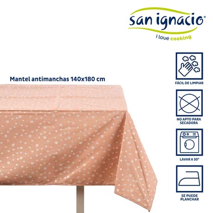 Mantel Jacquard Antimancha 140x180cm Lun Colección Kinvara
