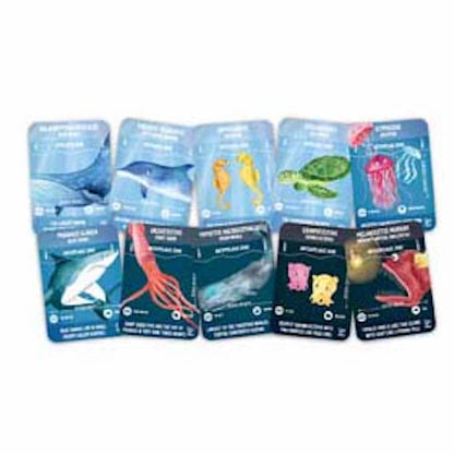 Puzzle Fluorescente 200pzas Ocean Life Hape_1