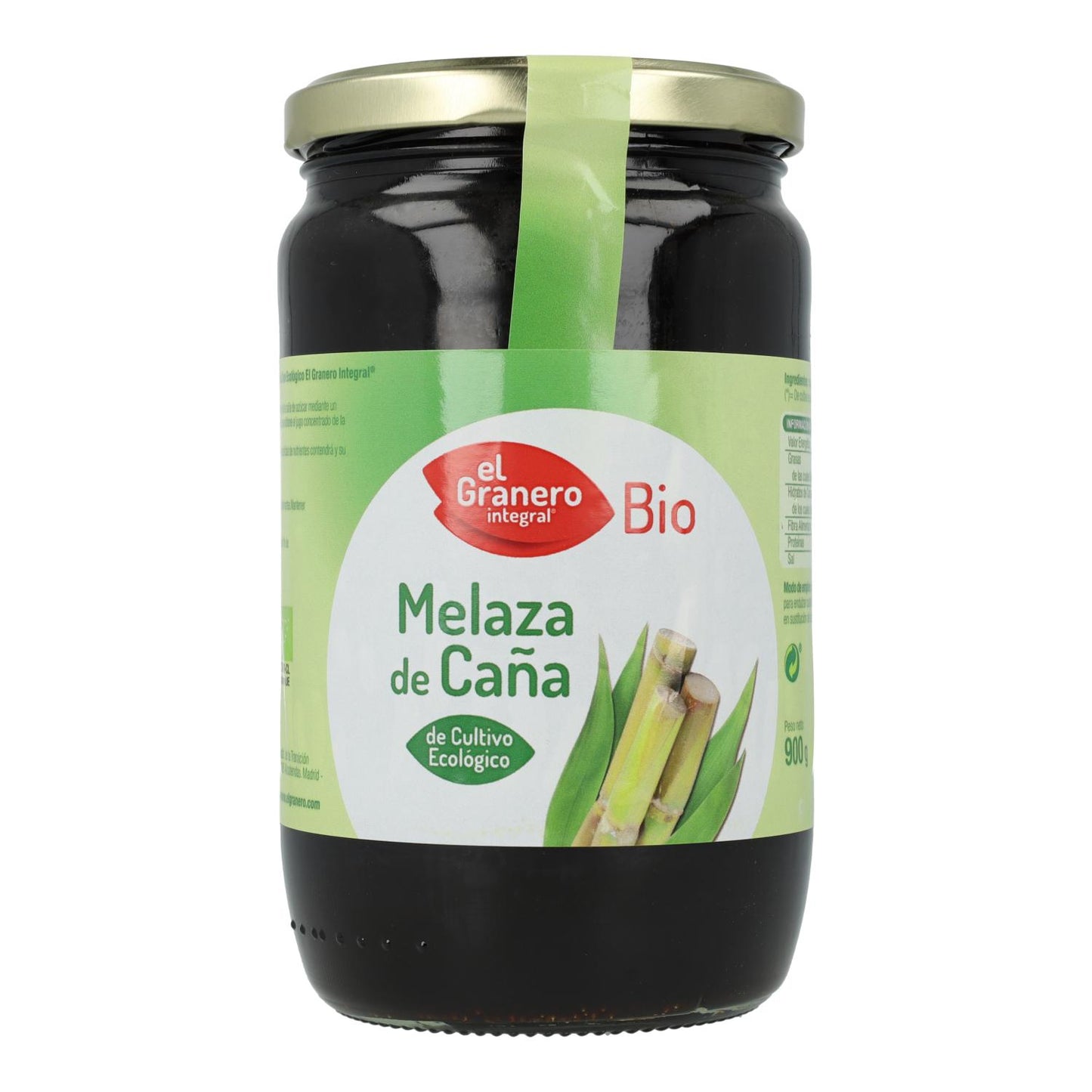 Melaza de Caña Bio El Granero, 900 g