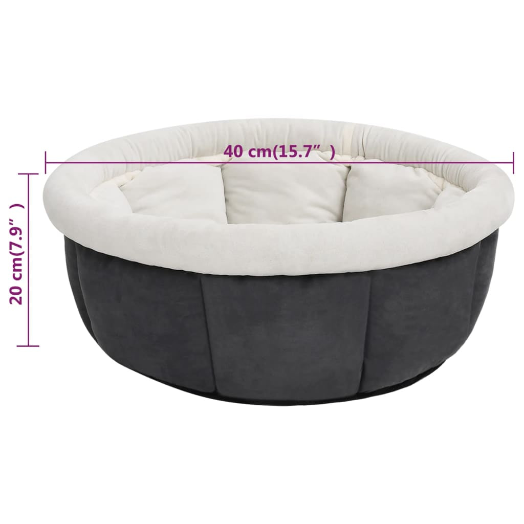 Vidaxl Cama Para Perros Gris 40x40x20 Cm_2