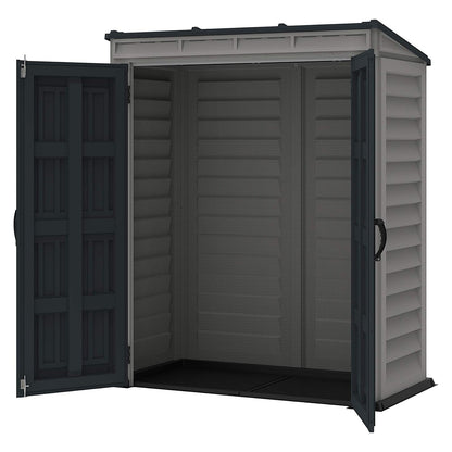 Caseta Jardín Yardmate Pent Plus 5×3 Pvc Gris Claro/oscuro_5