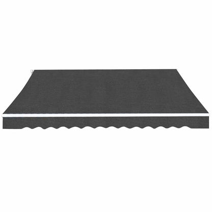 Toldo Plegable De Operación Manual 450 Cm Antracita_0