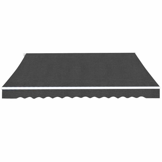 Toldo Plegable De Operación Manual 450 Cm Antracita_0