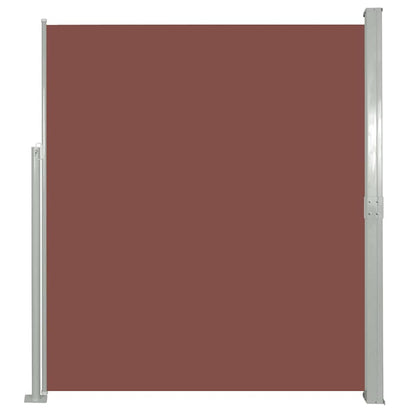 Vidaxl Toldo Lateral Retráctil 140x300 Cm Marrón_0