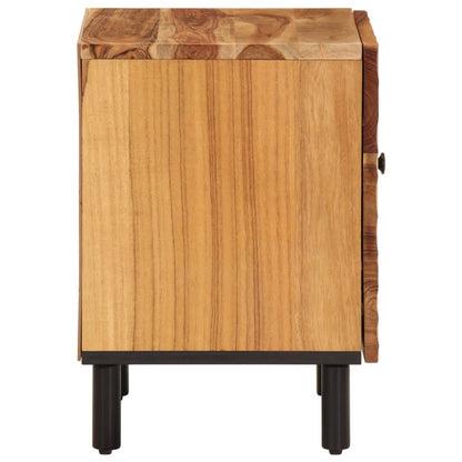 Mesitas De Noche 2 Uds Madera Maciza De Acacia 40x33x46 Cm_4