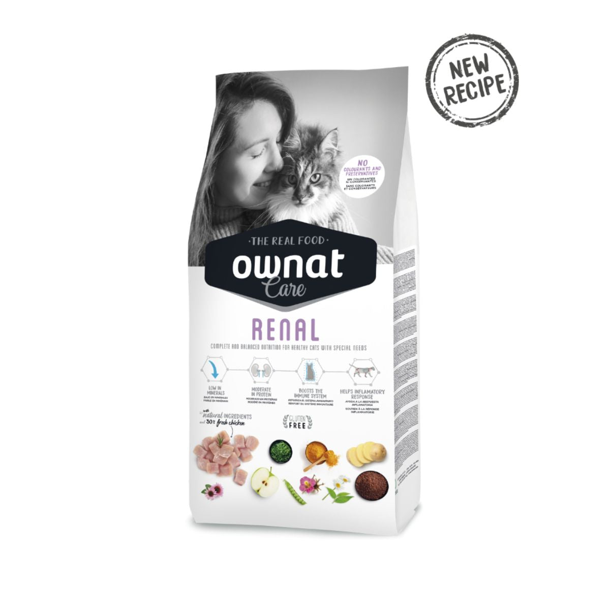 Ownat Care Renal Pienso para gatos 3 kg