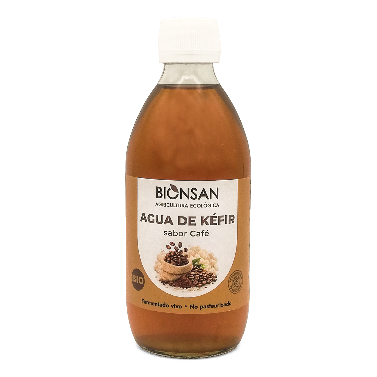 Agua De Kefir Sabor Café Eco Bionsan 33cl_0