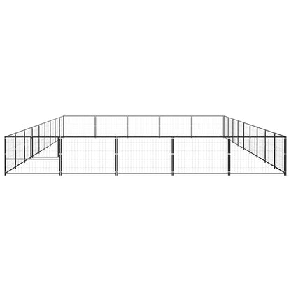 Perrera Acero 45 M² Negra_4