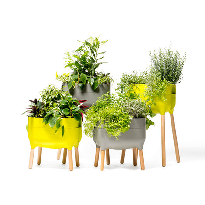 Jardinera Elevada Urbalive High  Con Auto-riego Verde.