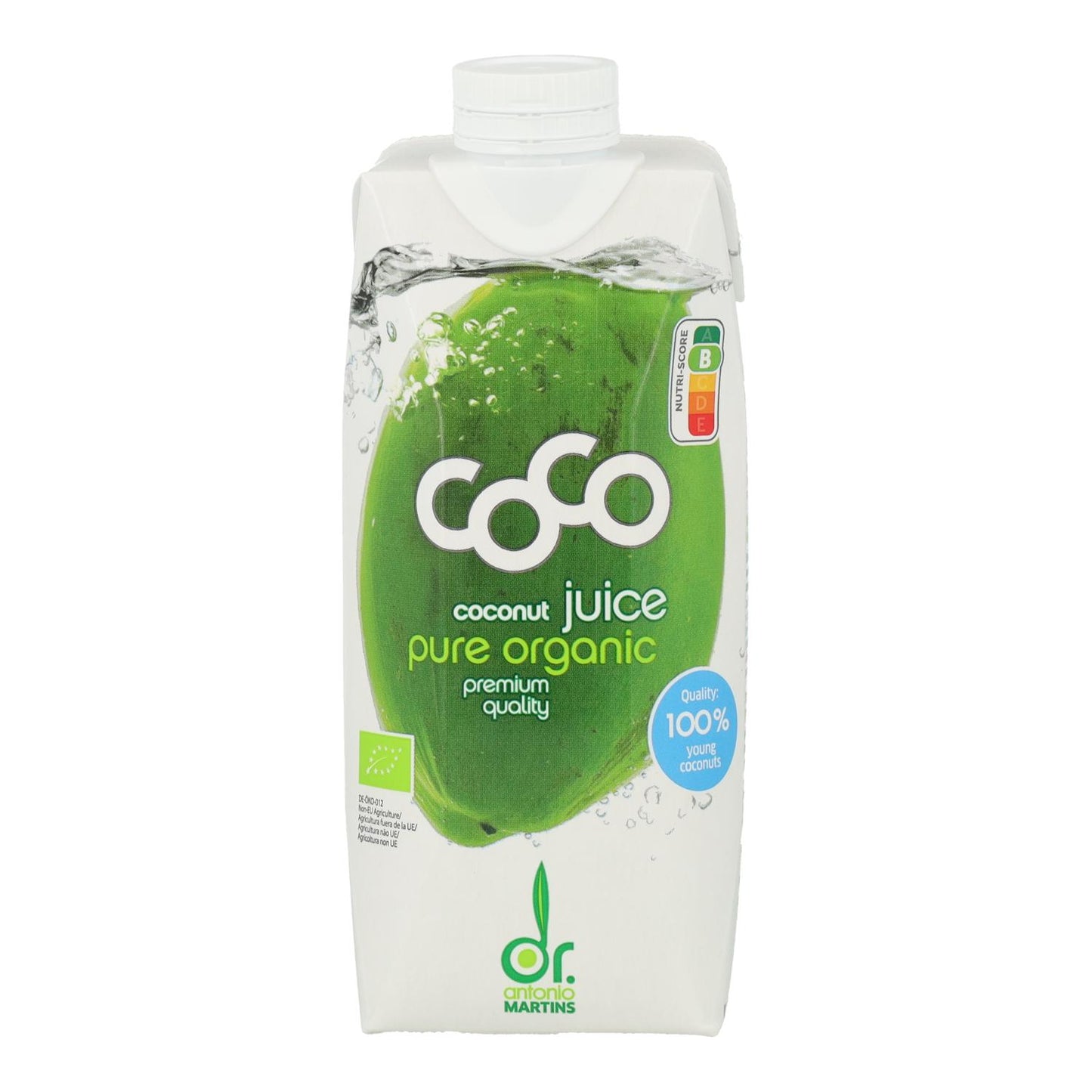 Bebida Agua de Coco Natural Dr. Martins 500 ml