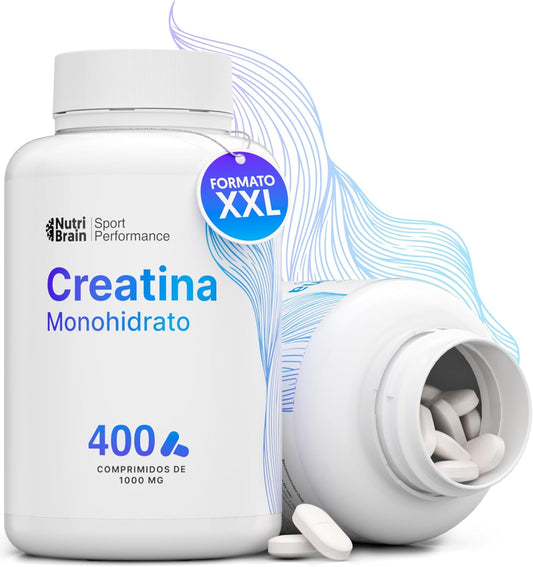 Creatina Monohidratada Rendimiento Deportivo Y Mental Nutribrain 400 Comprimidos_0