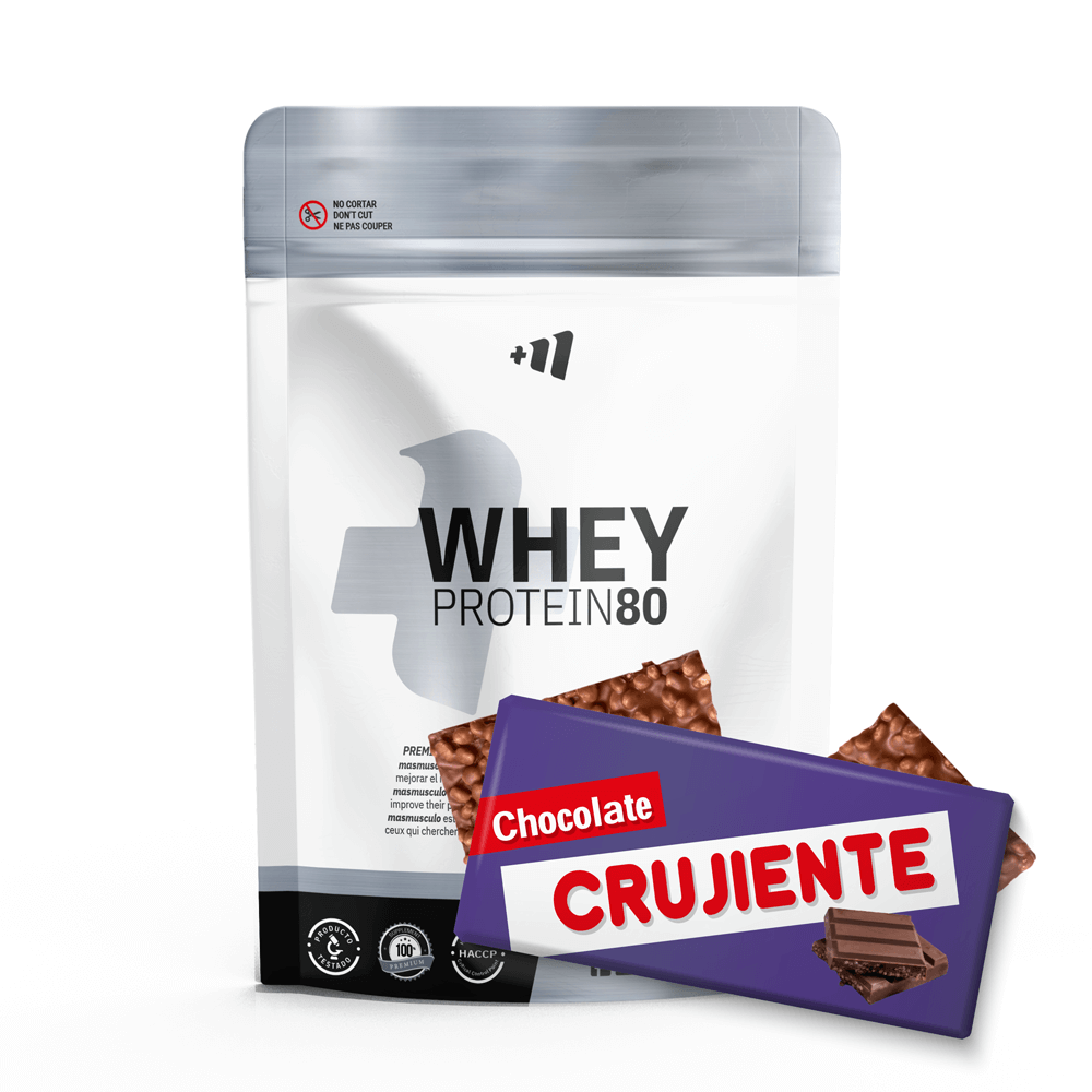 Whey Protein80 - 1kg - Chocolate Crujiente - Aumenta La Masa Muscular - Masmusculo_0
