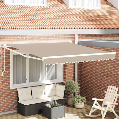 Toldo Retráctil Beige 300 X 250 X 165 Cm_1