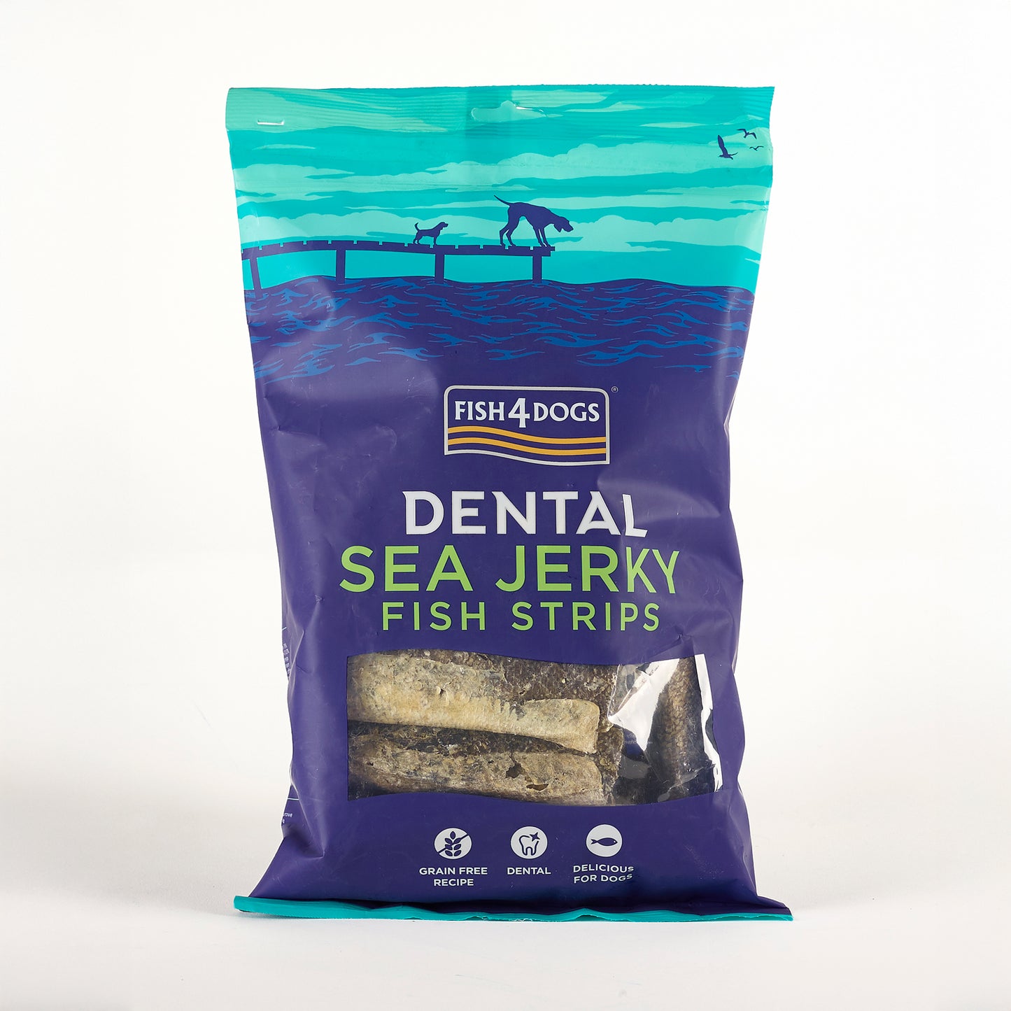 Fish4dogs Snack Dental Para Perro – Fish Strips 4x500g_2