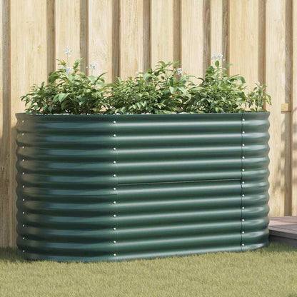 Cama Elevada Verde 160 X 80 X 81 Cm Acero_1