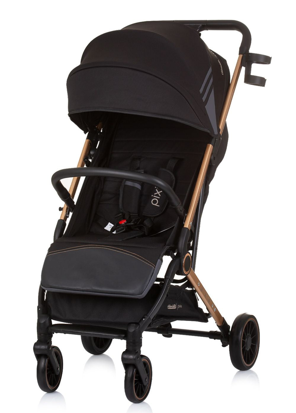 Silla De Paseo Pixie Desde El Nacimiento Hasta 22 Kg Obsidian Gold_0