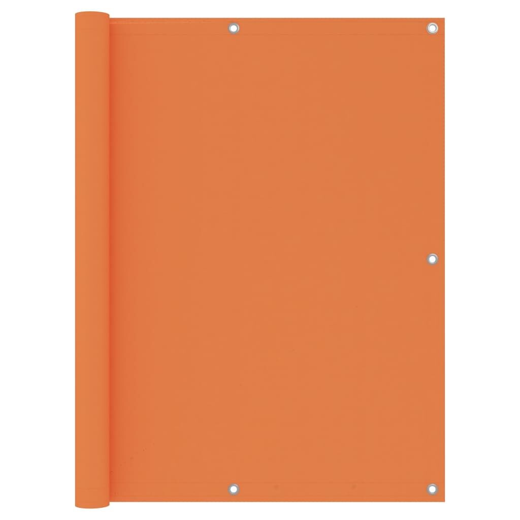 Vidaxl Toldo Para Balcón De Tela Oxford Naranja 120x500 Cm_0