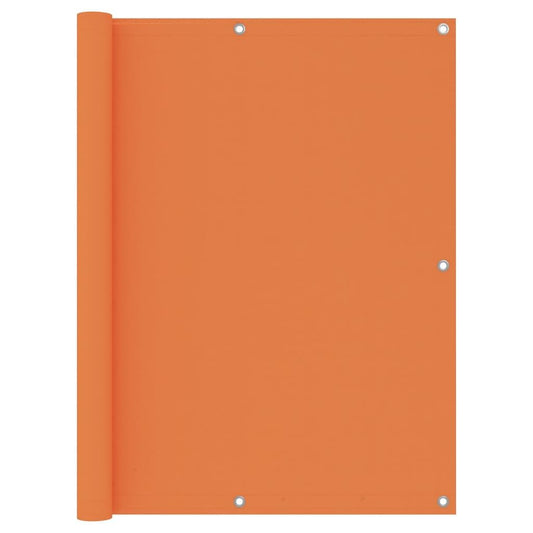 Vidaxl Toldo Para Balcón De Tela Oxford Naranja 120x500 Cm_0