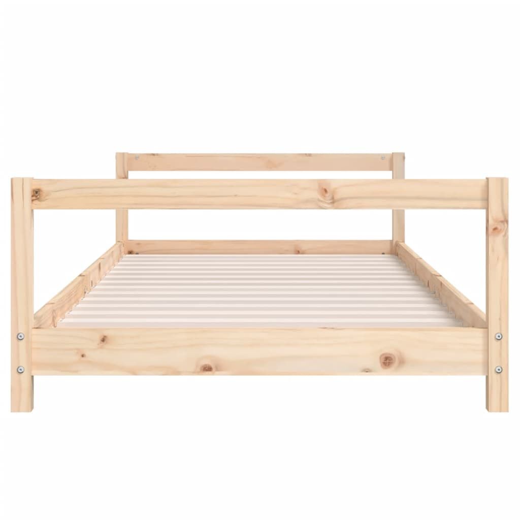 Vidaxl Estructura De Cama Para Niños Madera Maciza De Pino 90x190 Cm_3