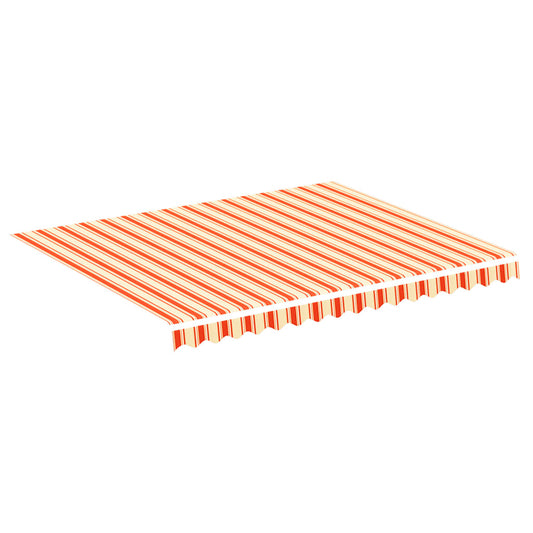 Tela De Repuesto Para Toldo Amarillo Y Naranja 3x2,5 M Poliéster_0