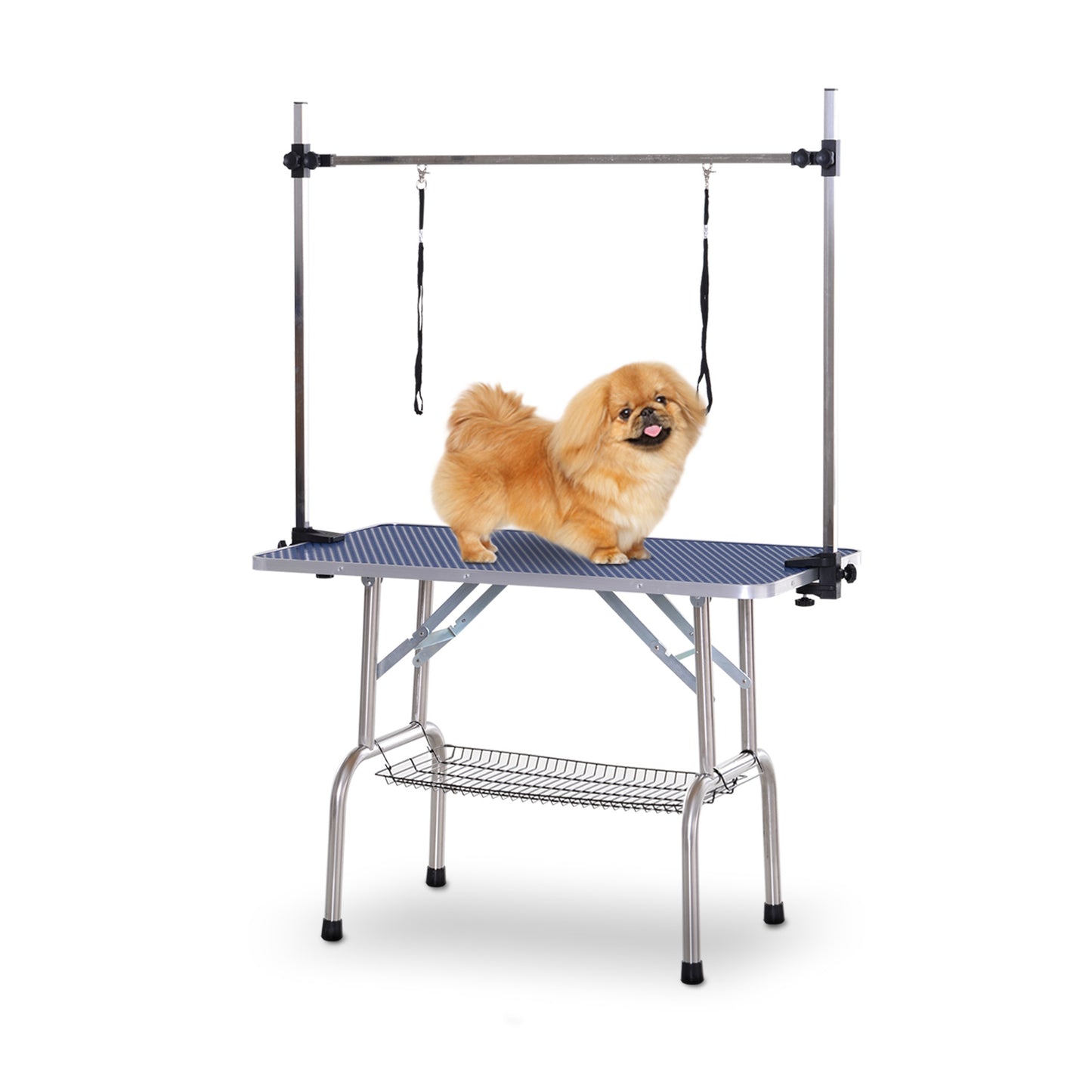 Pawhut Mesa De Peluquería Canina Plegable_0
