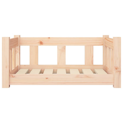 Cama Para Perros Madera Maciza De Pino 65,5x50,5x28 Cm / Vetonek_2