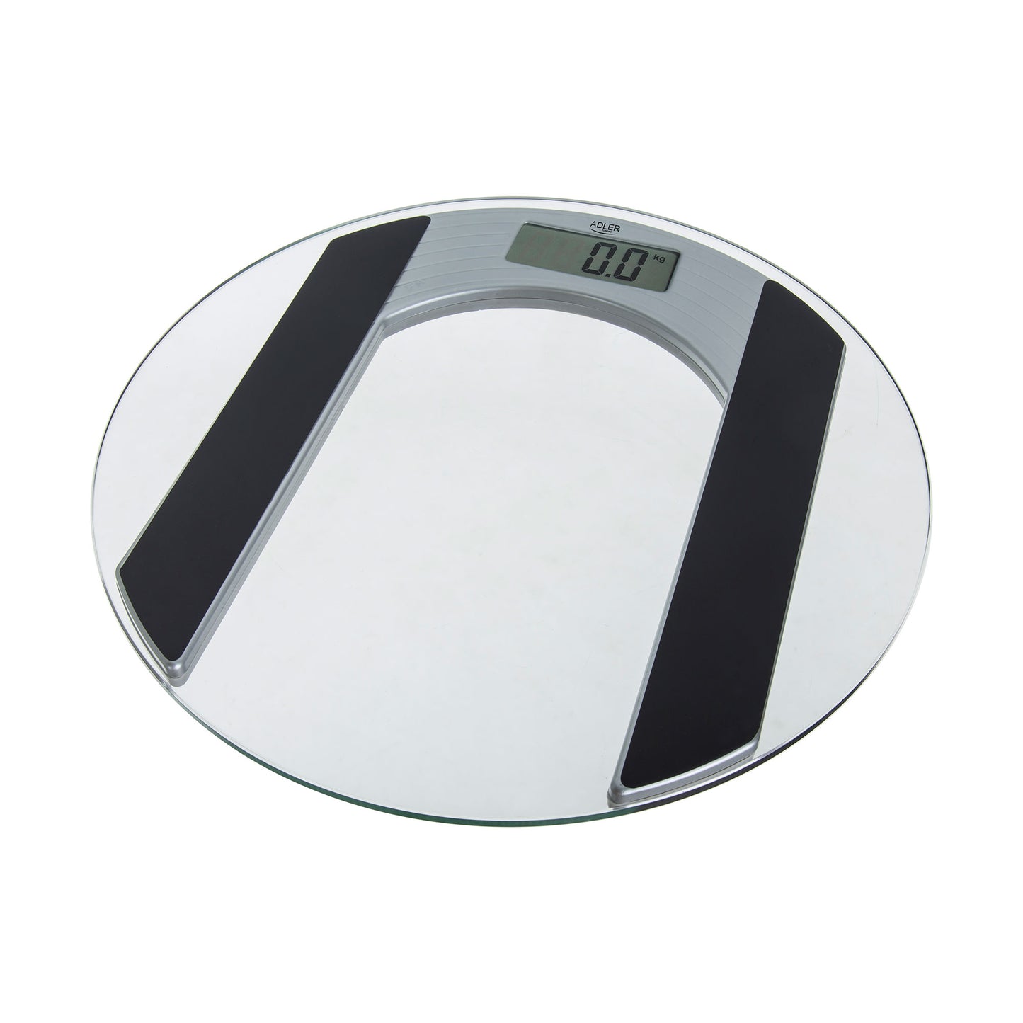 Báscula De Baño Digital Cristal Templado, Alta Medición 150 Kg 100 G, Apagado Automático, Fácil Adler Ad8122 Transparente_1