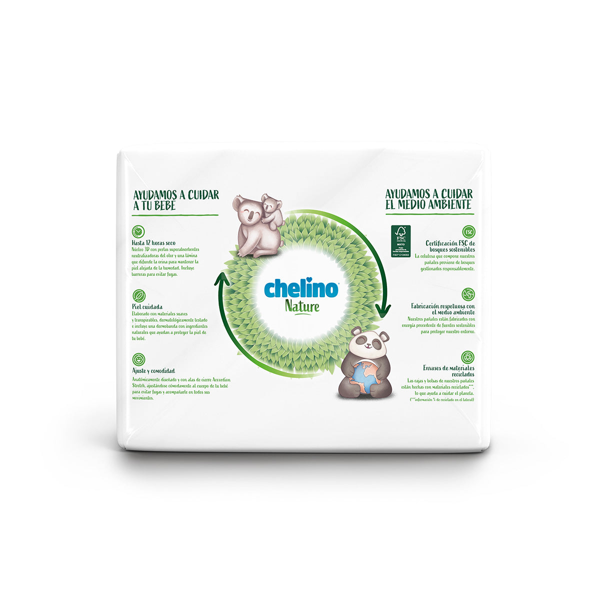 Pañales T5 13-18 kg Chelino Nature 30 Uds