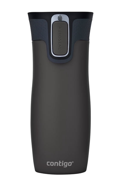 Termo Acero Inoxidable West Loop SS 470ML con Autosellado Gris Mate Contigo