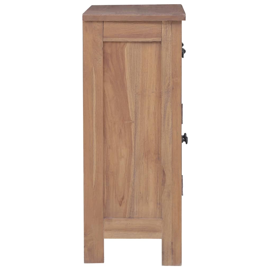 Aparador De Madera Maciza De Mango 65x30x75 Cm_3