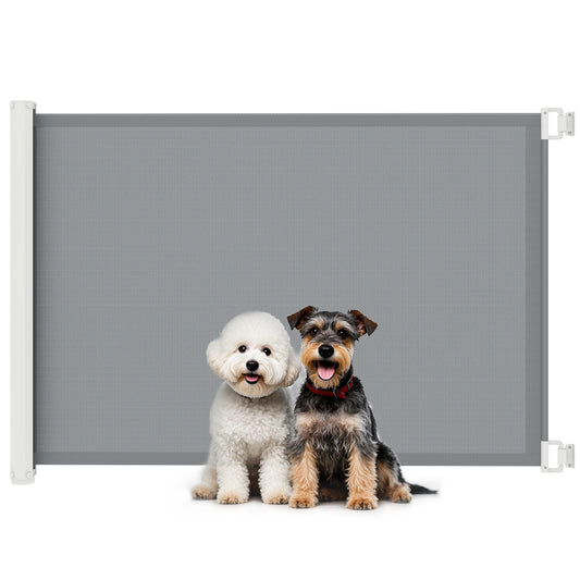 Pawhut Barrera Seguridad Para Perros Para Escaleras Y Puertas 5,5-115x5,5x82,5cm_0