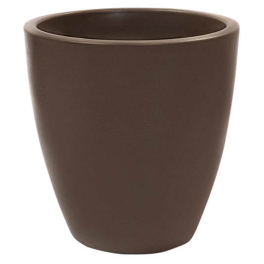 Macetero De Polietileno Por Rotomoldeo Color Topo 40x40 Cm_0